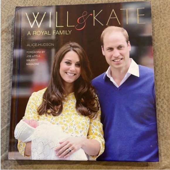 Hardback Book Will & Kate A Royal Family History England Prince William Photos - Picture 6 of 16